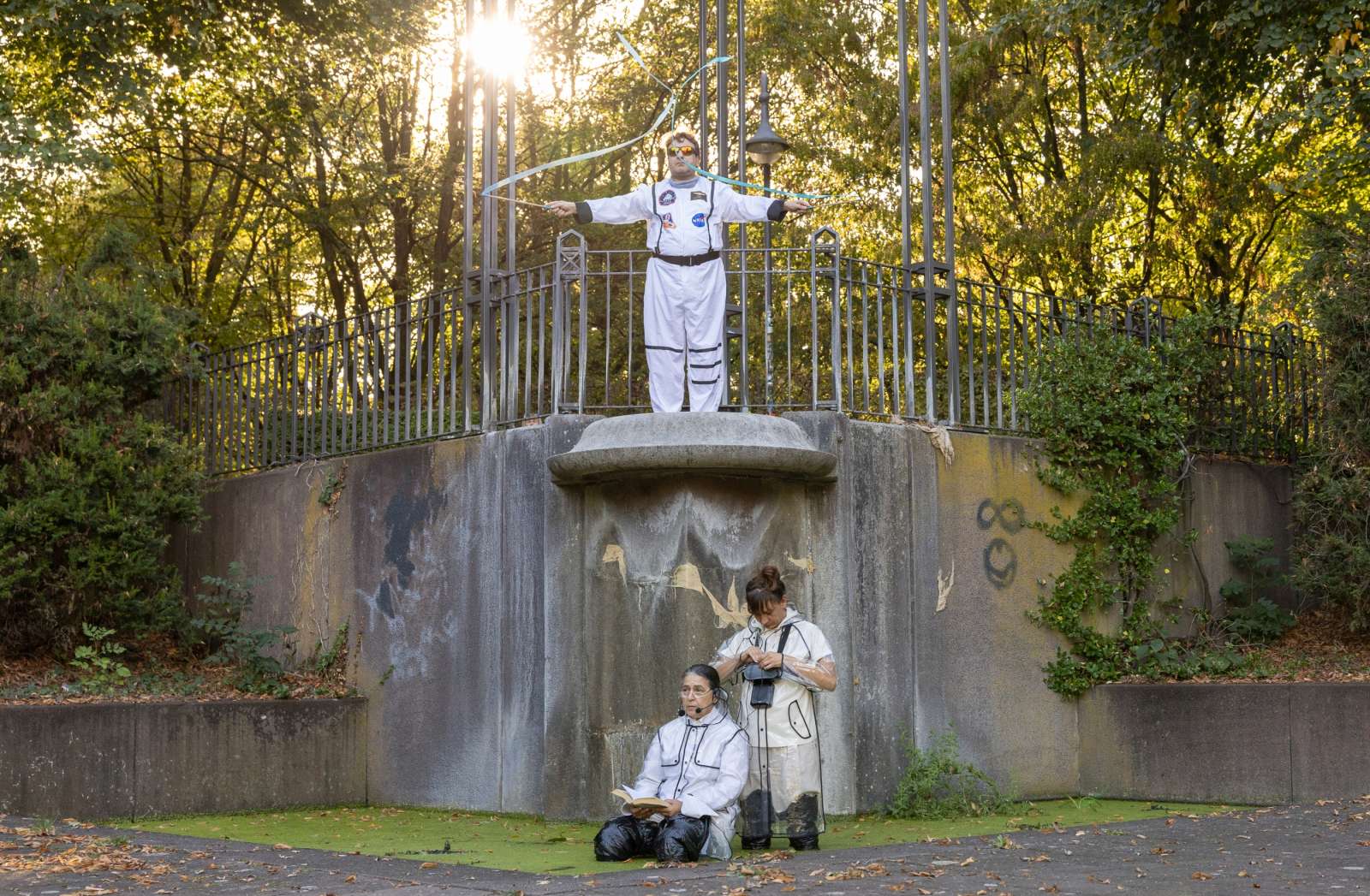 Situation bei den NMTS in Mülheim mit Jan Arlt, Adriana Kocijan und Vera Hagemann. Foto Ole-Kristian Heyer